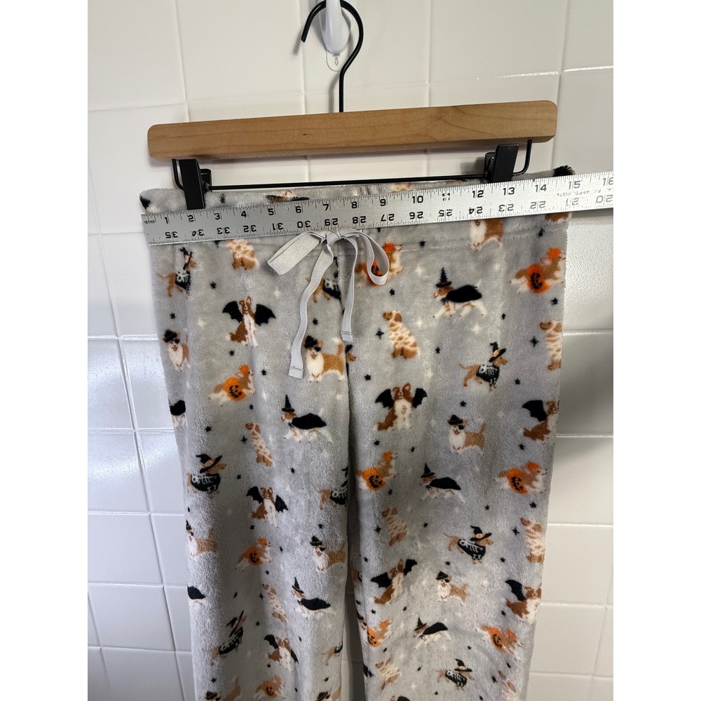 Daydream by Berkshire Halloween Dog Fleece Pajama Pants Grey Small - Picture 3 of 7